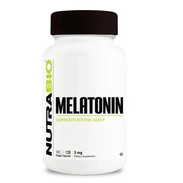 Melatonin 3 mg NUTRABIO c 120 cps – Empório Natural Mais