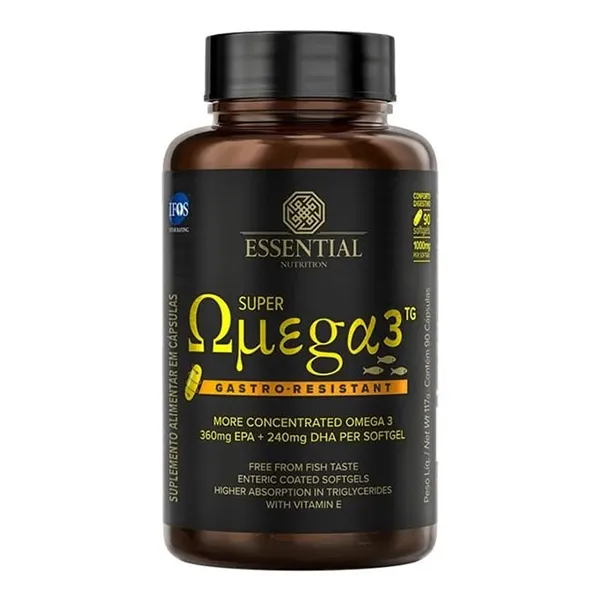 Omega 3 Essential Nutrition c/90 e 180 cps – Empório Natural Mais