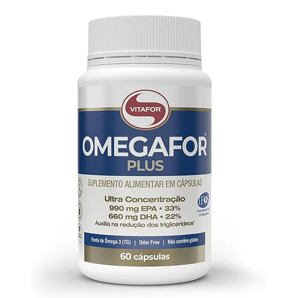 Omega 3 Omegafor Plus c/60 e 120 cps - Empório Natural Mais